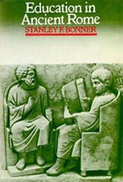 Front cover of Education in ancient Rome by Stanley Frederick Bonner