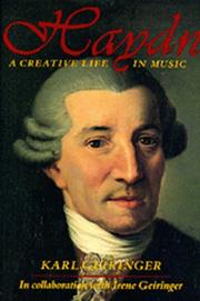 Cover of Haydn by Karl Geiringer