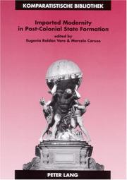 Cover of Imported modernity in post-colonial state formation by Marcelo Caruso