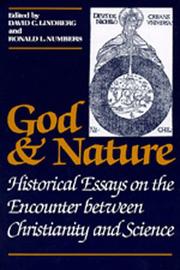 Cover of God and nature by David C. Lindberg