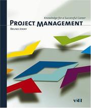 Cover of Project Management. Knowledge for a Successful Career by Bruno Jenny