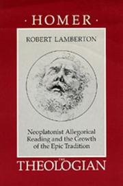 Front cover of Homer the theologian by Robert Lamberton