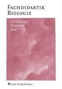 Front cover of Fachdidaktik Biologie by Dieter Eschenhagen