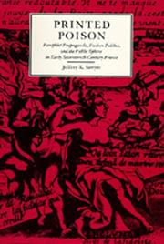 Cover of Printed poison by Jeffrey K. Sawyer