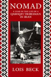 Cover of Nomad by Lois Beck