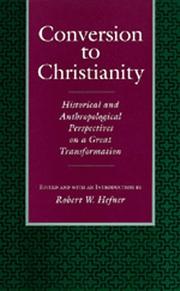 Cover of Conversion to Christianity by Robert W. Hefner