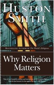 Cover of Why Religion Matters by Huston Smith