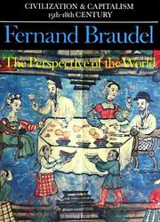 Front cover of Civilisation matérielle, économie et capitalisme by Fernand Braudel