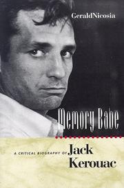 Cover of Memory babe by Gerald Nicosia
