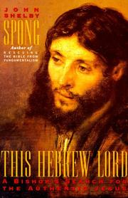 Cover of This Hebrew Lord by John Shelby Spong