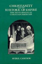 Front cover of Christianity and the rhetoric of empire by Averil Cameron