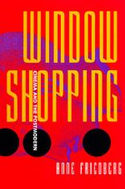 Cover of Window Shopping by Anne Friedberg
