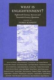 Cover of What Is Enlightenment? by James Schmidt