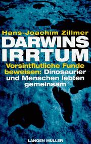 Front cover of Darwins Irrtum by Hans-Joachim Zillmer