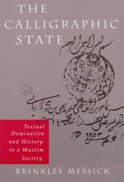 Cover of The Calligraphic State by Brinkley Messick