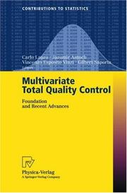 Cover of Multivariate total quality control by Jaromir Antoch