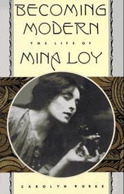 Front cover of Becoming modern by Carolyn Burke