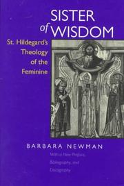 Front cover of Sister of wisdom by Barbara Newman