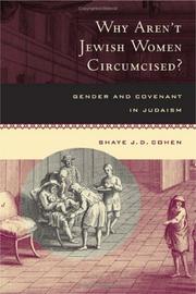 Cover of Why Aren't Jewish Women Circumcised? by Shaye J. D. Cohen