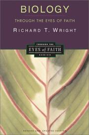 Front cover of Biology through the eyes of faith by Richard T. Wright