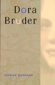 Cover of Dora Bruder by Patrick Modiano