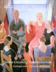 Cover of Lessico famigliare by Natalia Ginzburg