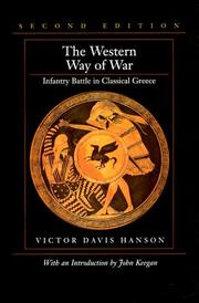 Front cover of The Western Way of War by Victor Davis Hanson