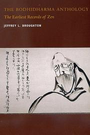 Cover of The Bodhidharma Anthology by Jeffrey L. Broughton