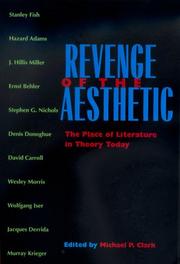 Front cover of Revenge of the Aesthetic by Michael P. Clark
