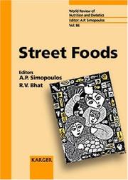 Cover of Street foods by Artemis P. Simopoulos