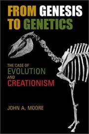 Cover of From Genesis to Genetics by John A. Moore