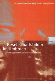 Cover of Gesellschaftsbilder im Umbruch by Eva Barlösius