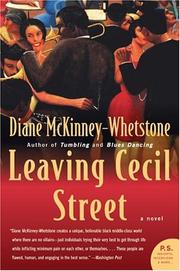 Front cover of Leaving Cecil Street by Diane McKinney-Whetstone