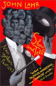 Front cover of Show and Tell by John Lahr