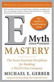 Cover of E-Myth Mastery by Michael E. Gerber
