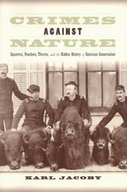 Cover of Crimes against Nature by Karl Jacoby