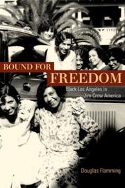 Cover of Bound for Freedom by Douglas Flamming