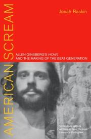 Cover of American scream by Jonah Raskin
