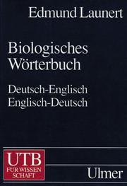 Front cover of Biologisches Worterbuch by Edmund Launert
