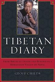 Cover of Tibetan Diary by Geoff Childs