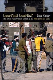Cover of Courting Conflict by Lisa Hajjar