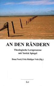 Front cover of An Den Randern by Ilona Nord