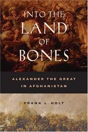 Front cover of Into the Land of Bones by Frank L. Holt