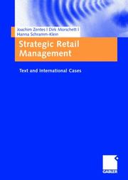 Cover of Strategic Retail Management by Joachim Zentes