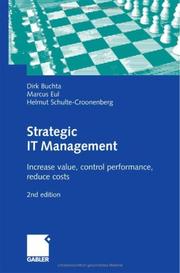 Cover of Strategic IT Management by Dirk Buchta
