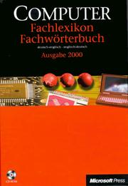 Cover of Computer Dictionary German-English/English-German by Unknown