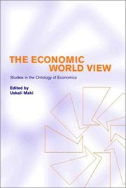 Front cover of The Economic World View by Uskali Mäki