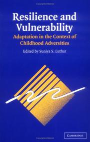 Cover of Resilience and Vulnerability by Suniya S. Luthar