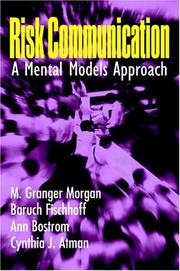 Cover of Risk communication by M. Granger Morgan