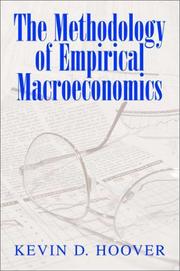Front cover of The Methodology of Empirical Macroeconomics by Kevin D. Hoover